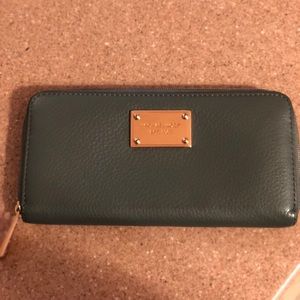 Michael Kors zip around wallet